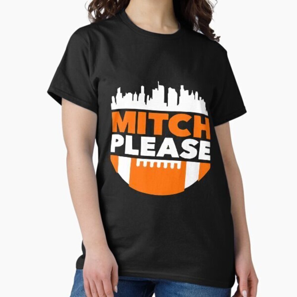 Mitch Please Mitch Trubisky Chicago Football Classic T-Shirt